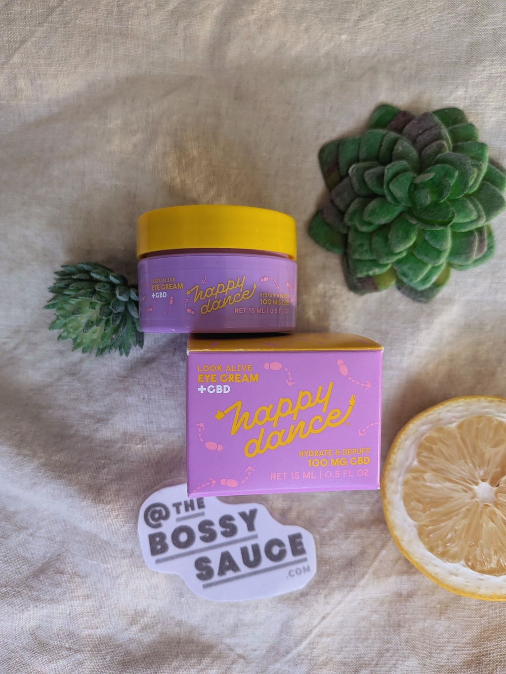 Happy Dance Look Alive CBD Eye Cream NWT